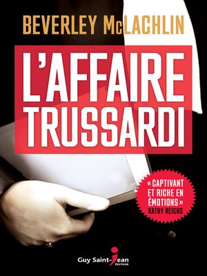 cover image of L'affaire Trussardi